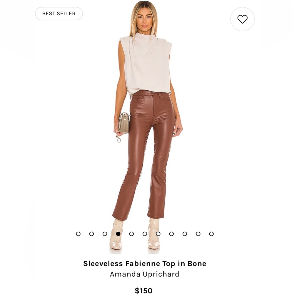 Amanda Uprichard Sleeveless Top XS